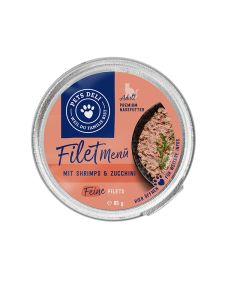Pets Deli Filet Menü 85g Shrimps & Zucchini 