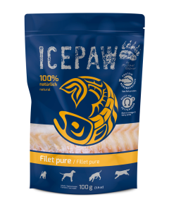 Icepaw Dog humide filet pure cabillaud 