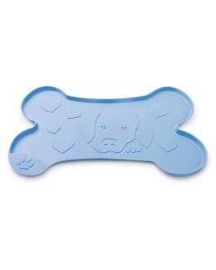 Freezack Napfunterlage Dog & Heart blau 53 x 34 cm 