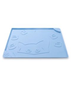 Freezack Napfunterlage Square Cat blau
