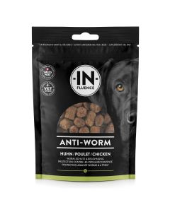 In-Fluence Anti-Worm Snack poulet 100 g  
