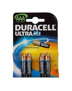 Duracell Alkaline 1.5V 4 pièces Micro AAA LR03 AM4 micro 