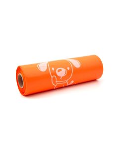 Meiko sachet à déchets canins orange 250 pcs