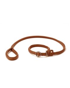 Maul Retriever Leine cognac 1.5m/10mm