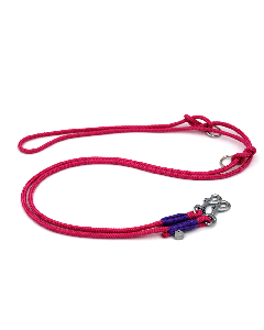 Tau Stil laisse pink baie / lavande longueur corde 2 m / largeur corde 6 mm 