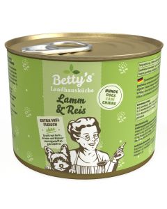 Betty's Landhausküche Hund - Lamm & Reis