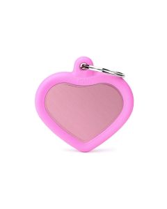 My Family Pink Heart Aluminium pink 3.7 x 3.7 cm