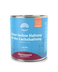 Herrmann's Hund Lachs Adult Nassfutter für Hunde