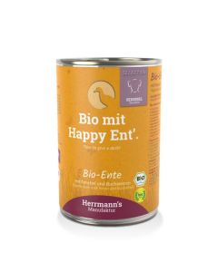Herrmann's Hund Bio-Ente Sensible Nassfutter für Hunde