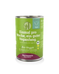 Herrmann's chien Vegan Dinkel Light 400g nourriture humide pour chiens 