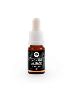 In-Fluence huile saumon 3% CBD 10 ml avec chanvre