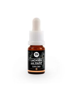 In-Fluence Lachsöl mit Hanf 3% CBD 10 ml  