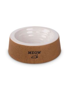 Freezack MeowMouse bol en céramique brun, 180ml 