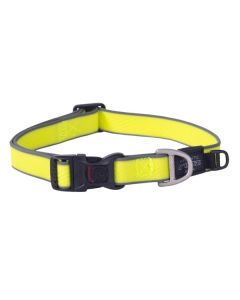 Rogz collier Hydrotech Classic jaune néo 