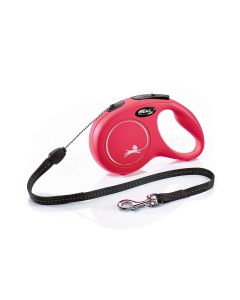 flexi New Classic laisse-cordon S 8 m rouge