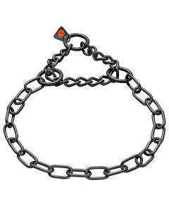 Sprenger Halskette schwarz mit Durchzugskette 3.0 mm