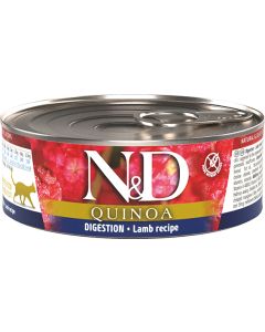 Farmina N&D Quinoa Cat Adult 80g Digestion Lamm 