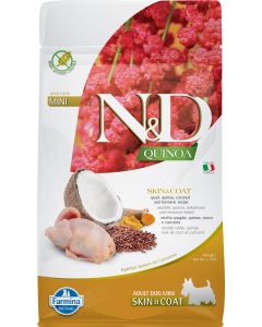 Farmina N&D Quinoa Mini caille 800g Skin & Coat 
