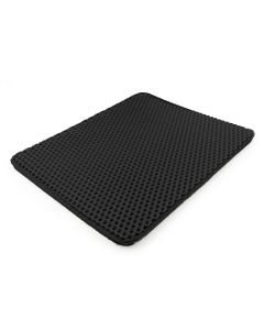 Tapis de toilette Freezack Velcro noir 