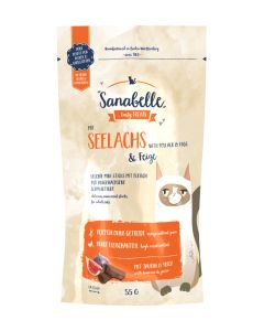 Sanabelle Snack Seelachs & Feige 55 g  