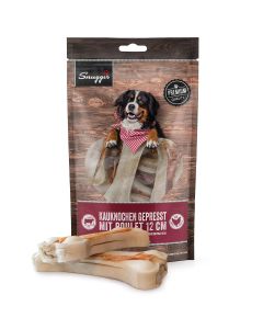 Snuggis Kauknochen gepresst mit Poulet