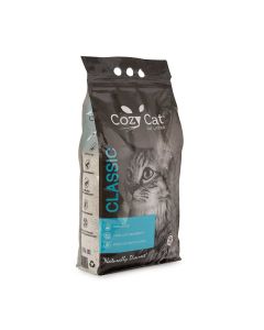 Cozycat Cat Classic 10 Liter bentonit blanc naturelle 