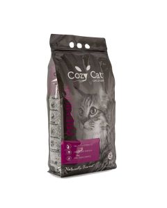 Cozycat Cat Premium Plus 10 Liter bentonit blanc naturelle avec formule de charbon actif