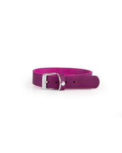 Das Lederband collier Weinheim violet