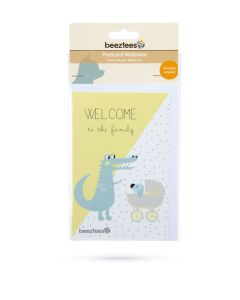 Beeztees carte avec enveloppe "Welcome" 11 x 17.5 cm 