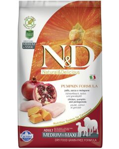 Farmina N&D med/max Kürbis Huhn