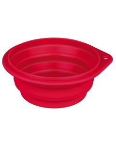 Reisenapf faltbar assortiert rot / blau, 2 L, 22 cm