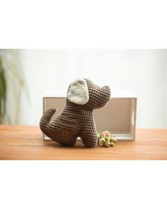 Frauchens Liebling Wohlfühlkissen Hund taupe