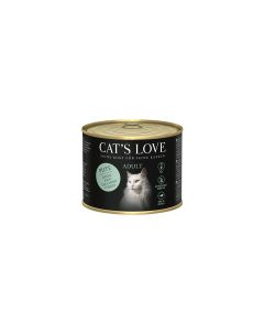 Cats Love Pute 200 g mit Lachsöl & Katzengamander 
