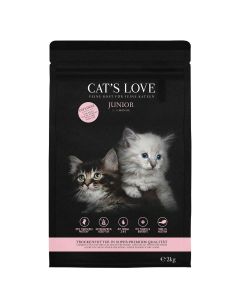 Cats Love Trocken Junior Geflügel 
