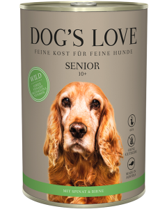 Dogs Love Senior gibier avec épinard & poire