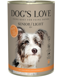 Dogs Love Senior Pute mit Zucchini & Johanneskraut