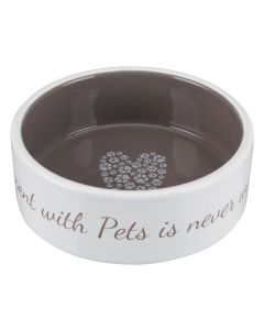 Keramiknapf Pet's Home creme / taupe     1.4 L / Ø 20 cm                                                                  
