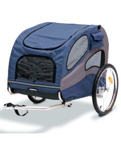 Solvit Fahrradanhänger Grösse L         Aluminium Hound About II                83x56x66cm, 12kg, bis 45kg Ladung       