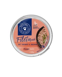 Pets Deli Filet Menü 85g Shrimps & Zucchini 