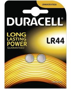 Duracell Alkaline 1.5V 2 Stück LR44 A76 4276 AG13 1154 