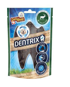 DeliBest Dentrix Hirschfleisch 70 g Hundesnack zur Zahnreinigung 