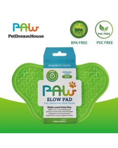 Pet Dream House PAW Lick Pad grün 23 x 14 x 1.6 cm 