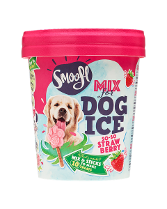 Smoofl glace pour chien Strawberry Mix  