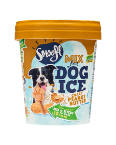 Smoofl glace pour chien Peanut butter Mix 