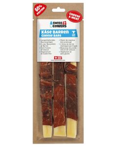 Swisscowers® barres à mâcher boeuf 60g pour petits chiens 