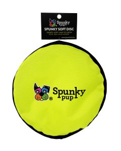 Spunky Pup Soft Disc jaune  