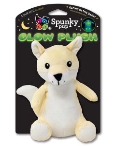 Spunky Pup Glow Plush renard bronzage 