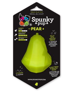 Spunky Pup Birne gelb 7.5 cm  